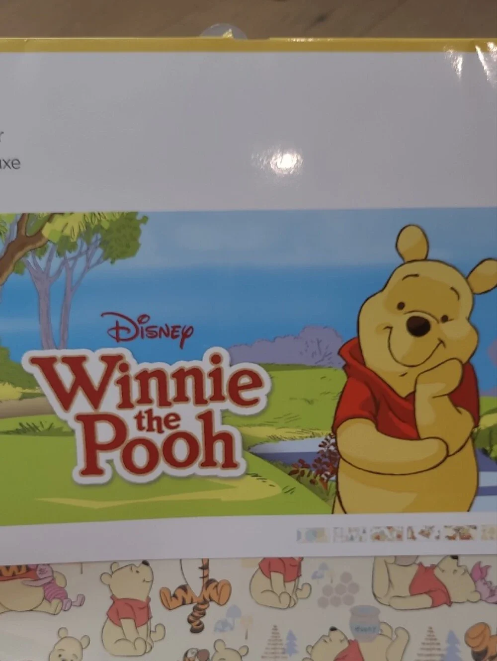 New Cricut Winnie the Pooh Artwork Deluxe Paper Pack - 12x12 Heavy Card Stock